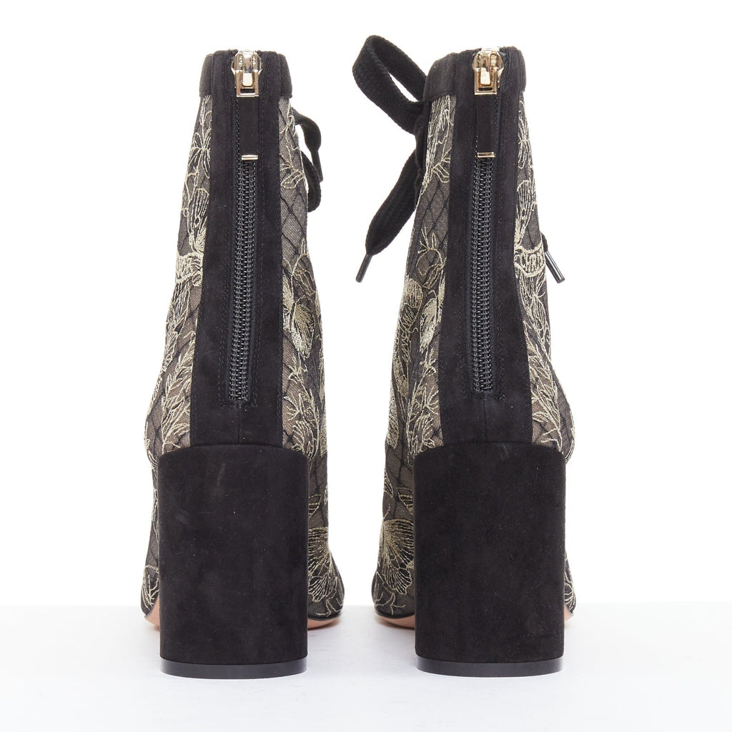 Women's Christian Dior Logo Embroidered Shoes