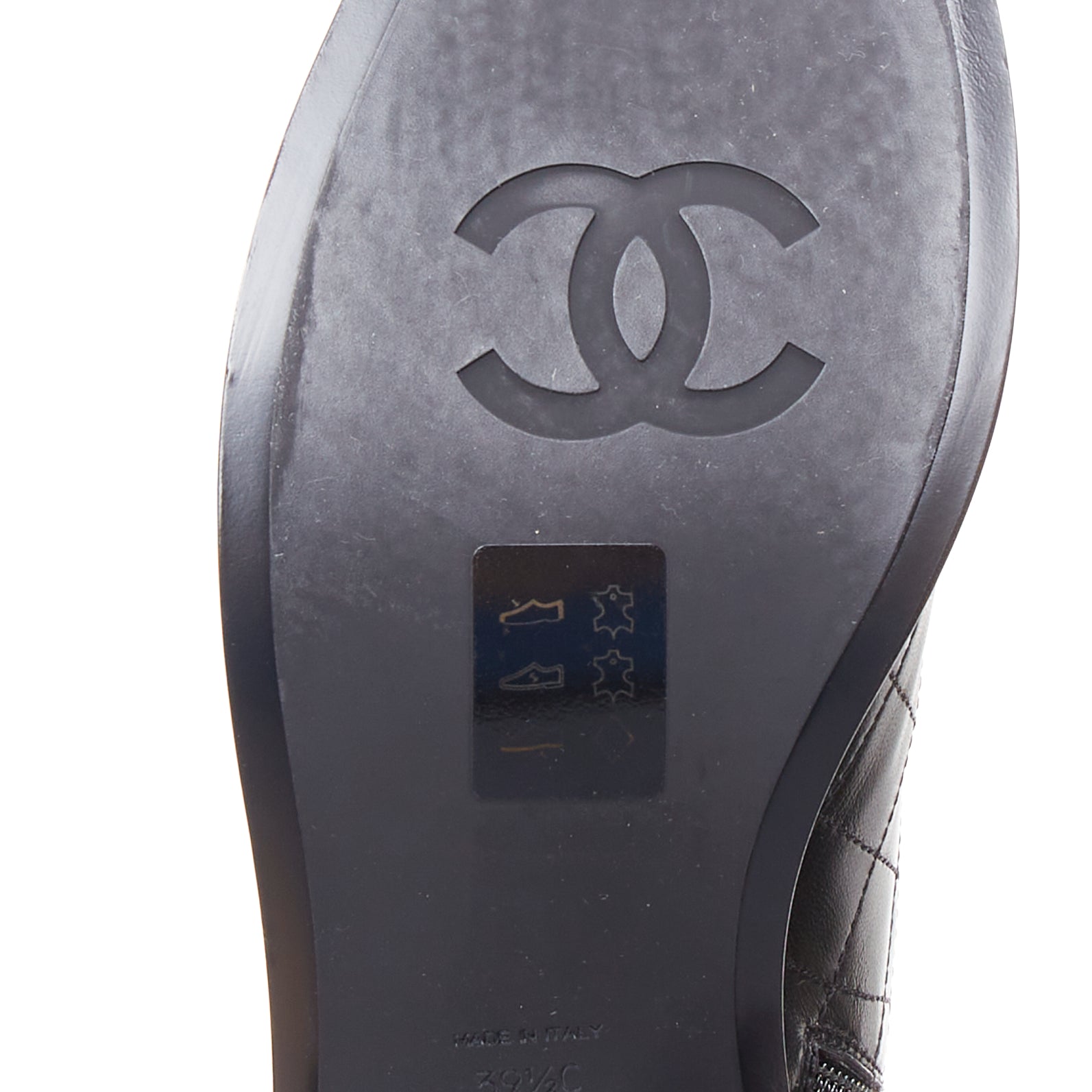 Women's Chanel Quilted Lamb Ankle Boots