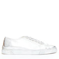 Women's Chanel Leather Glitter Sneakers