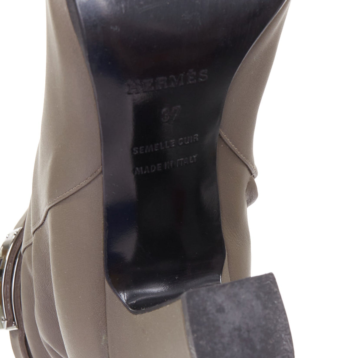 Women's Hermes Kelly Buckle Ankle Boots