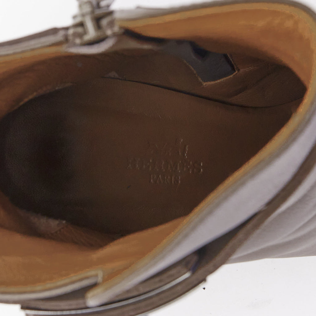 Women's Hermes Kelly Buckle Ankle Boots