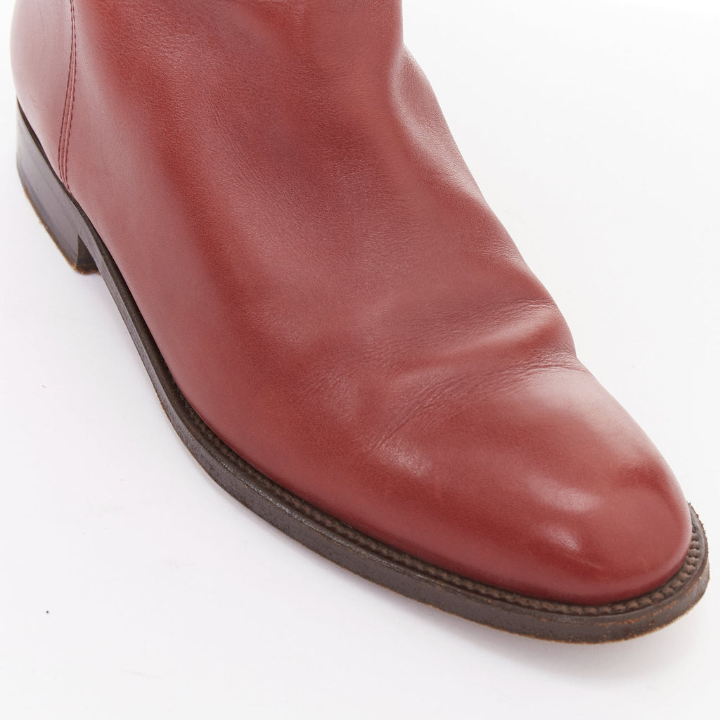 Women's Hermes Calfskin Riding Boots