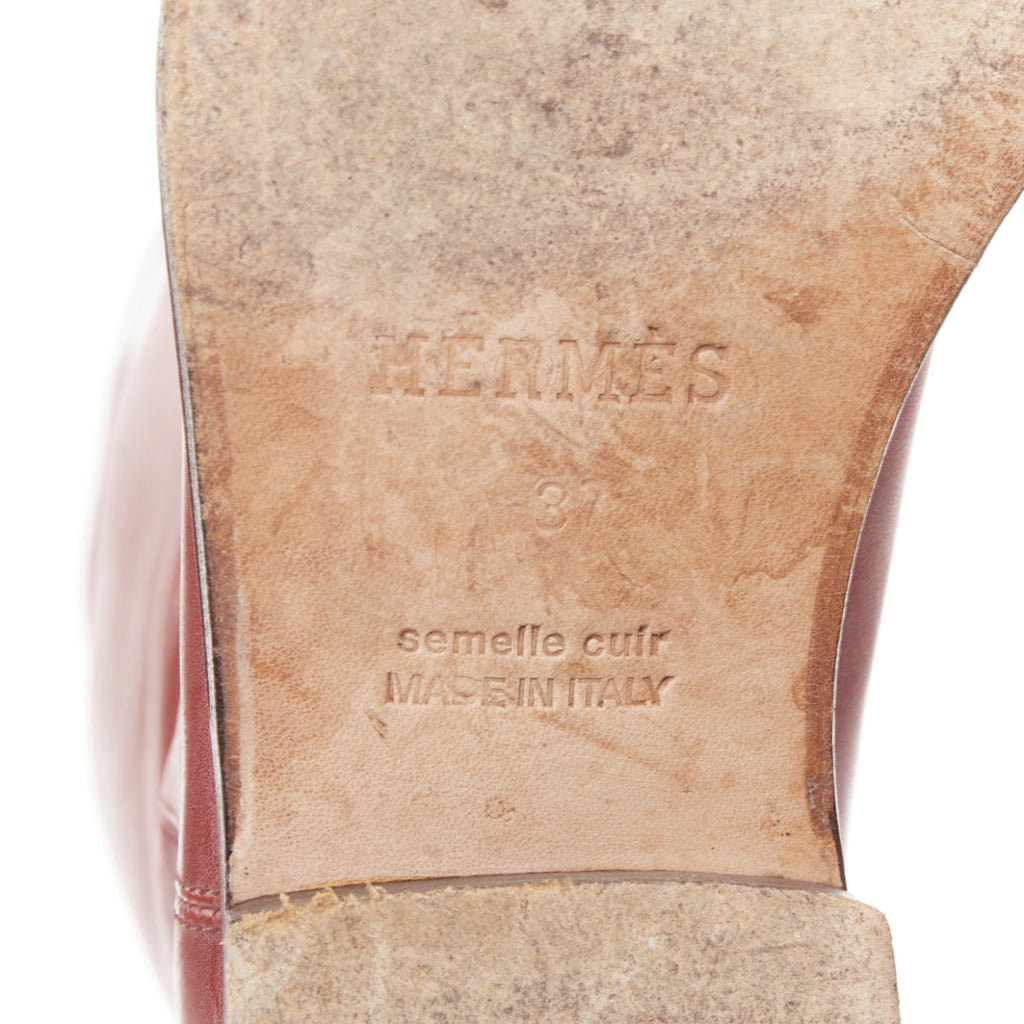 Women's Hermes Calfskin Riding Boots