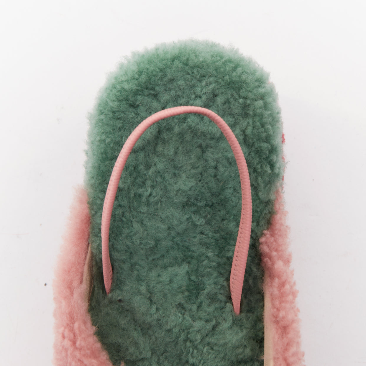 Women's Fendi Shearling Platform Mules