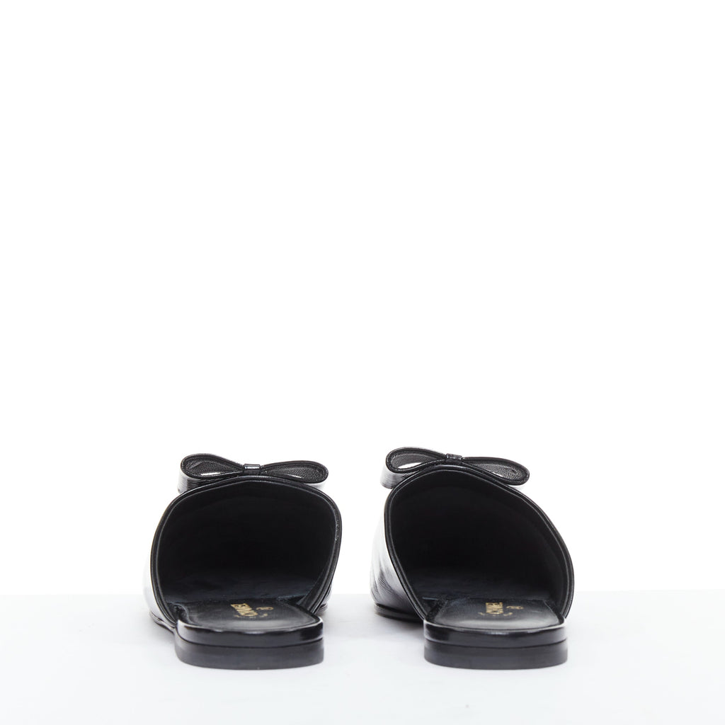 Women's Chanel Patent Leather Pointy Mules