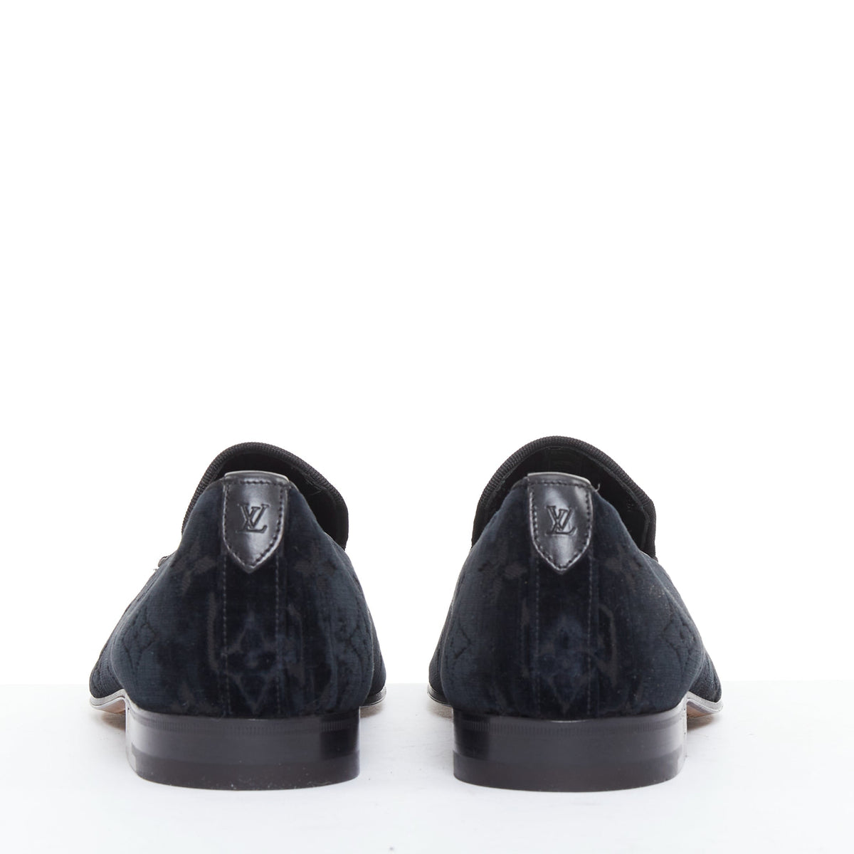 Men's Louis Vuitton Velvet Monogram Loafers