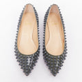 Women's Christian Louboutin Patent Ballet Flats