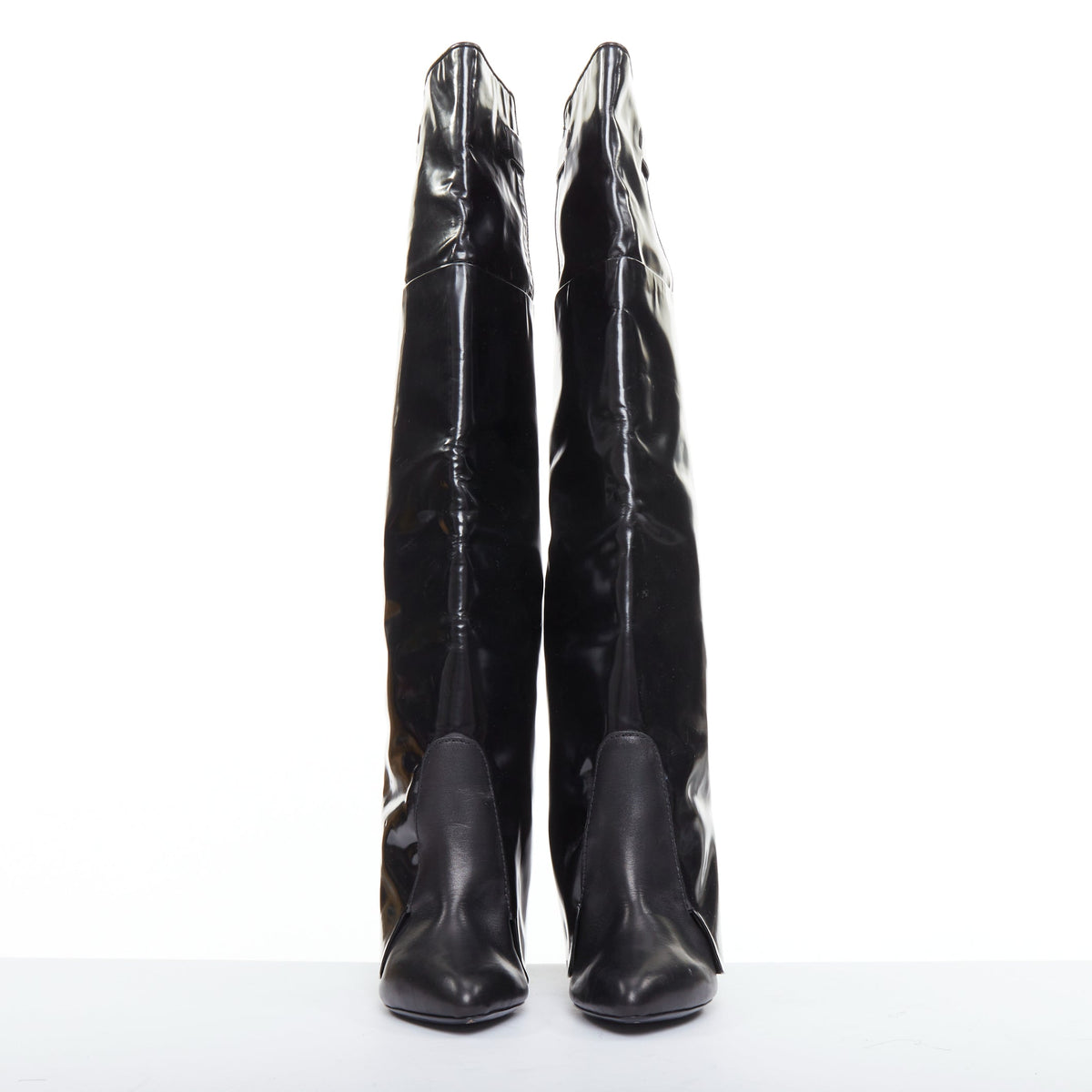 Women's Givenchy 2012 Leather Foldover Boots