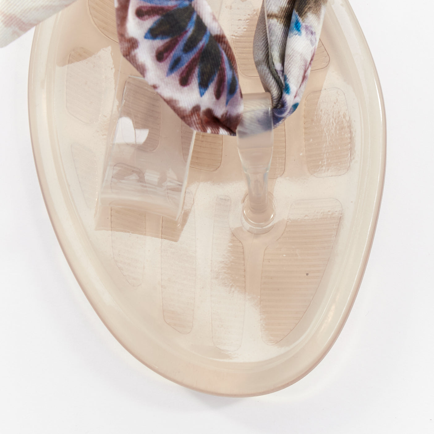 Women's Christian Dior Silk Tie Flat Sandals