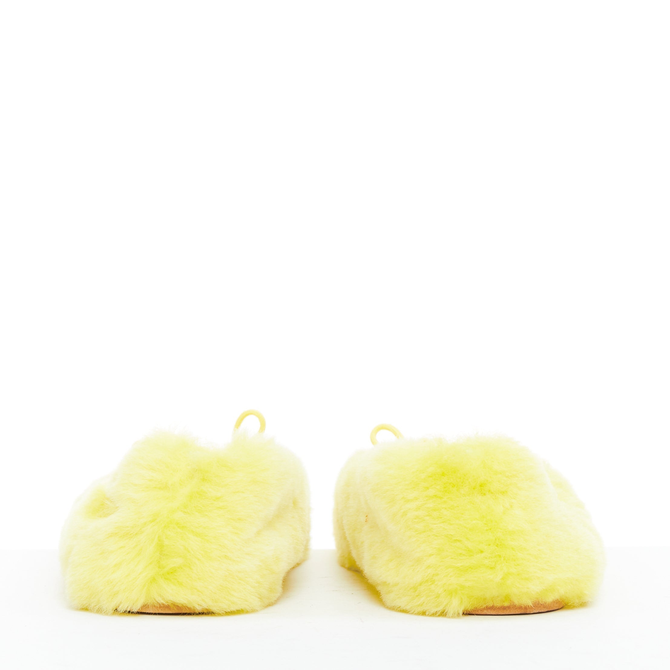 Women's Celine Plush Furry Ballet Flats