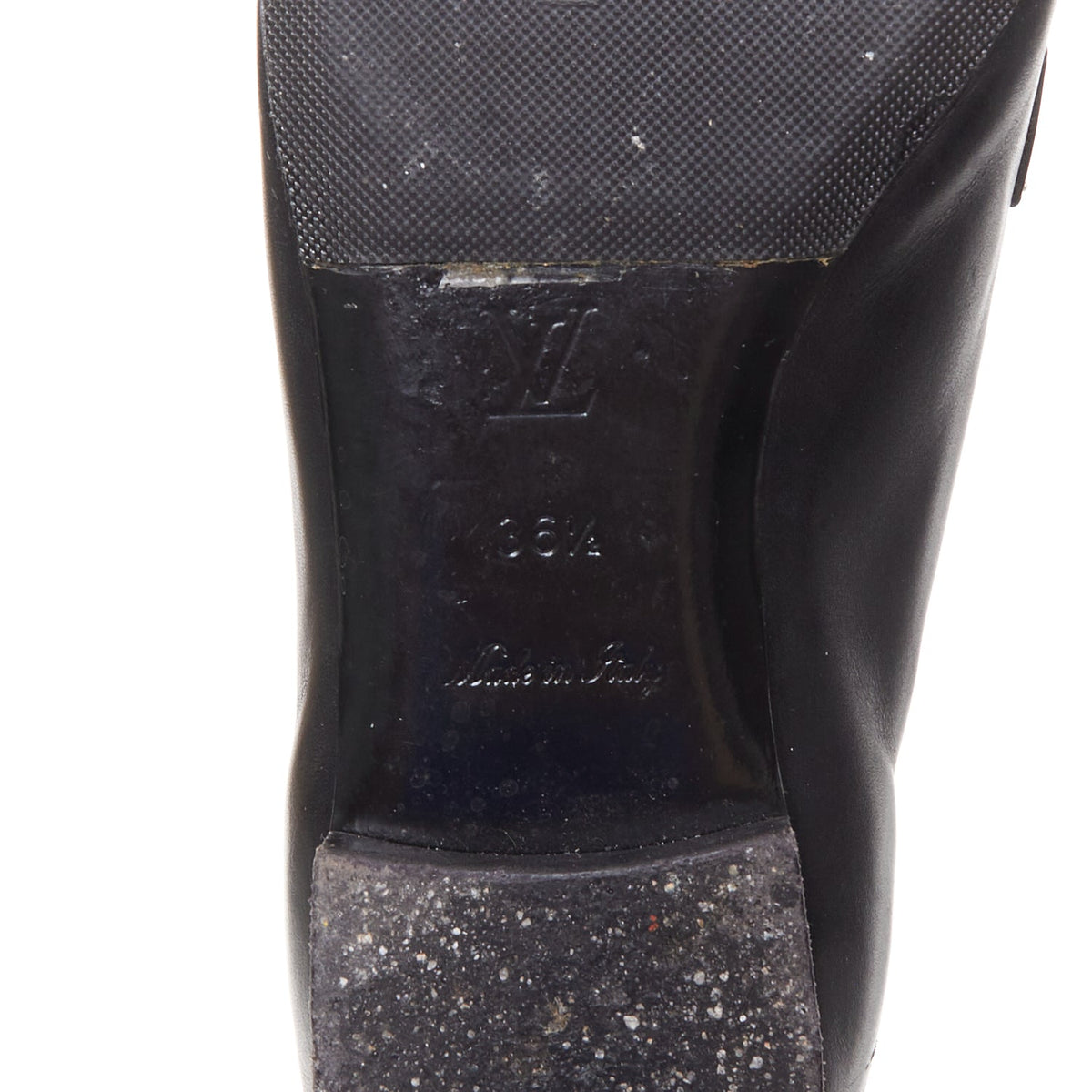 Women's Louis Vuitton Leather Flat Loafers