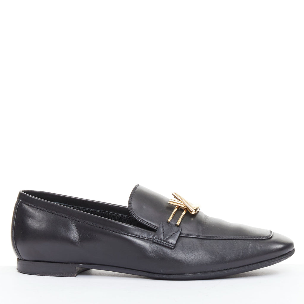 Women's Louis Vuitton Leather Flat Loafers