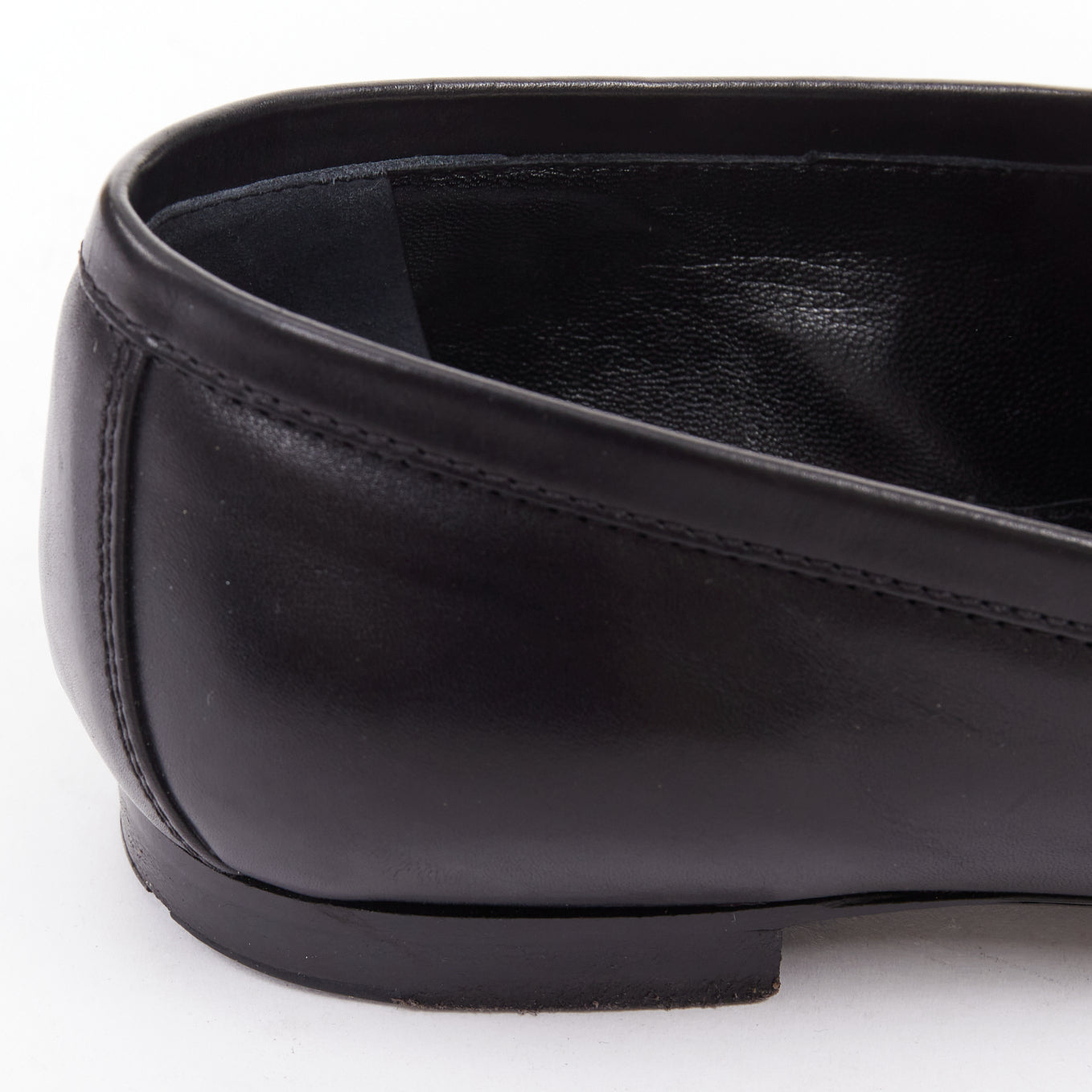 Women's Louis Vuitton Leather Flat Loafers