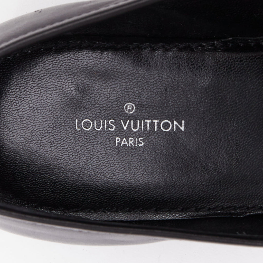 Women's Louis Vuitton Leather Flat Loafers