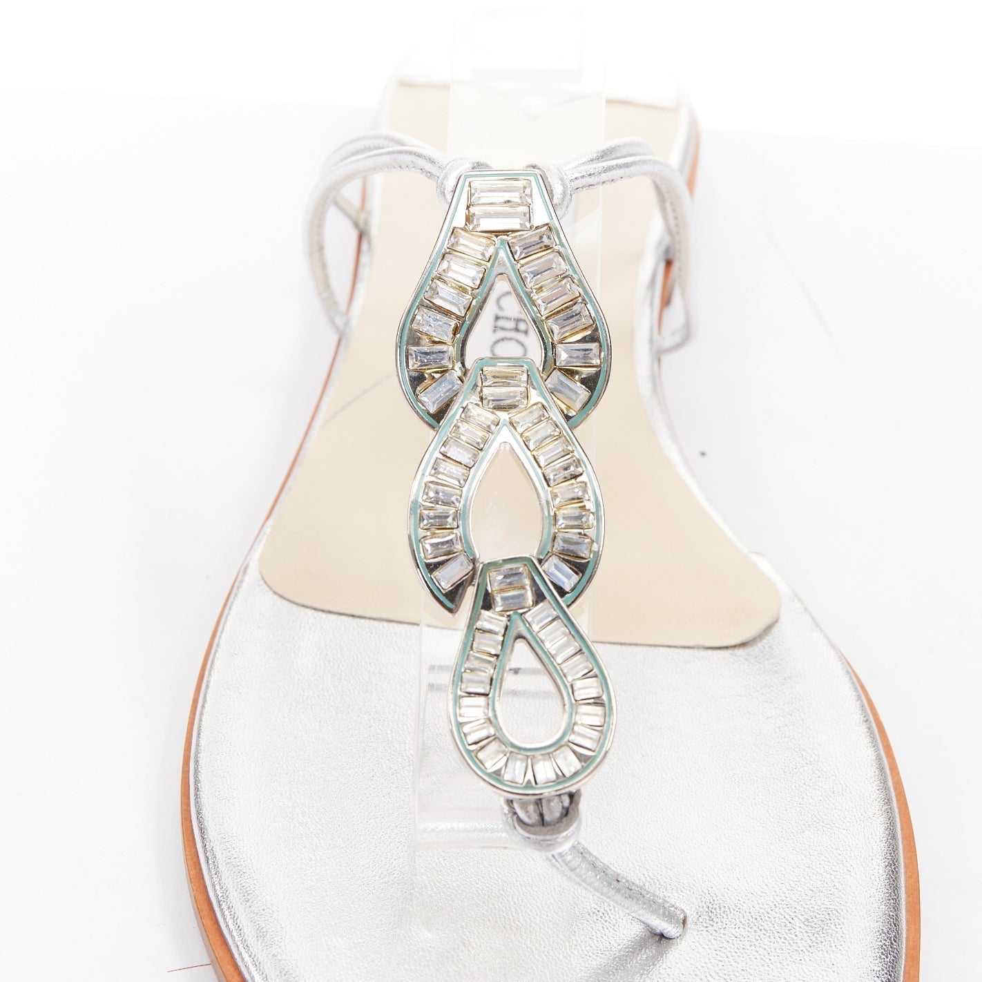 Women's Jimmy Choo Leather Strap Sandals