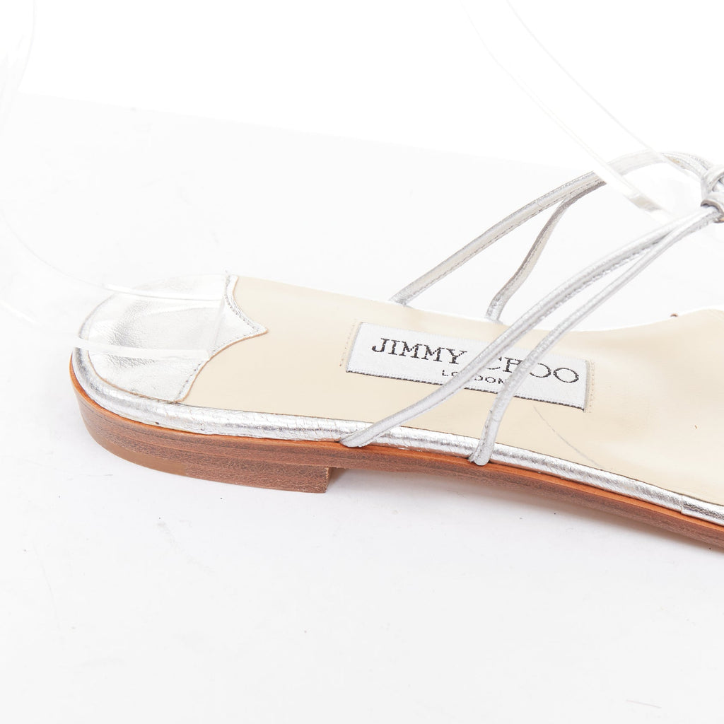 Women's Jimmy Choo Leather Strap Sandals