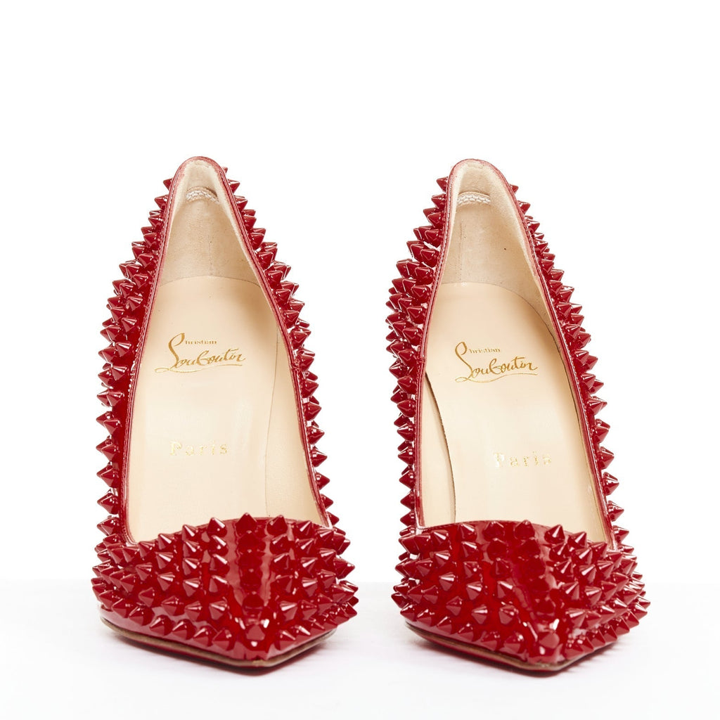 Women's Christian Louboutin Patent Leather Pumps