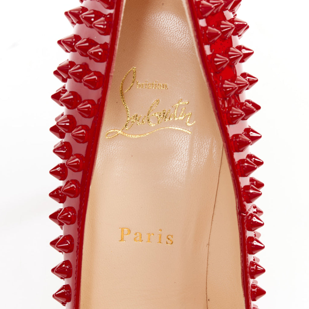 Women's Christian Louboutin Patent Leather Pumps