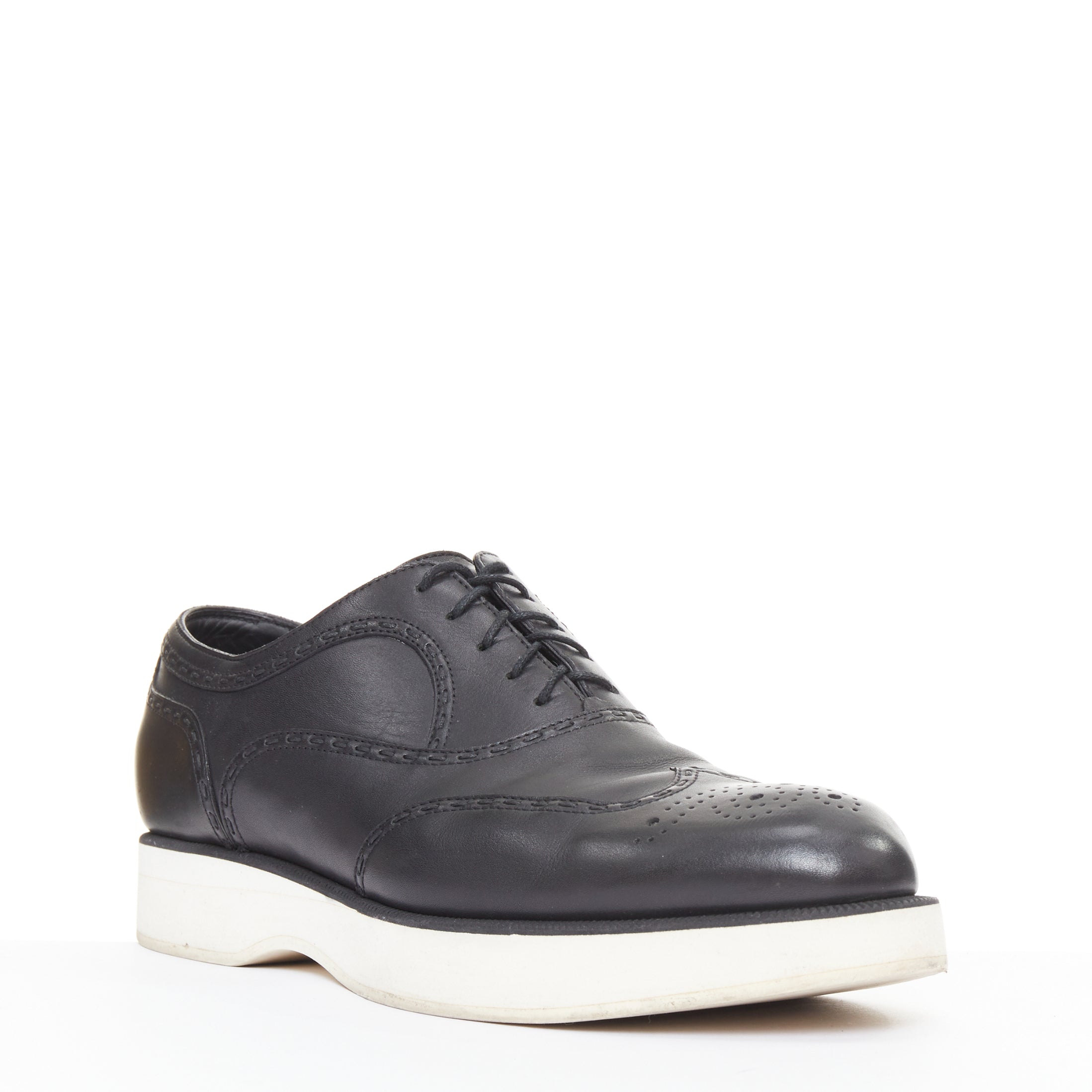 Men's Bottega Veneta Leather Platform Shoe
