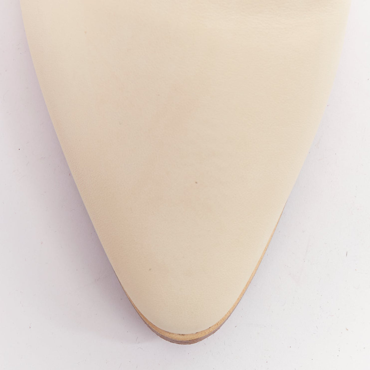 Women's Celine Leather Gold Logo Slippers