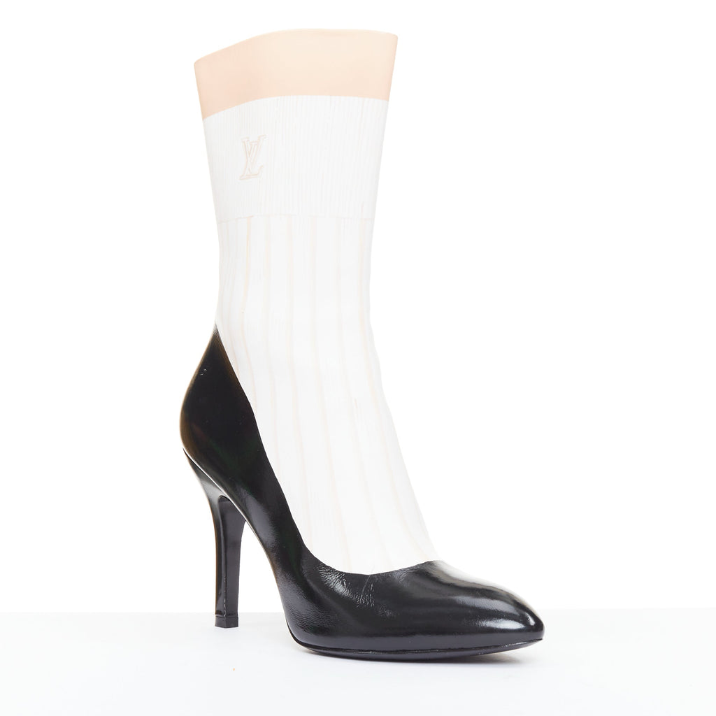 Women's Louis Vuitton Trompe Loeil Heel Boots