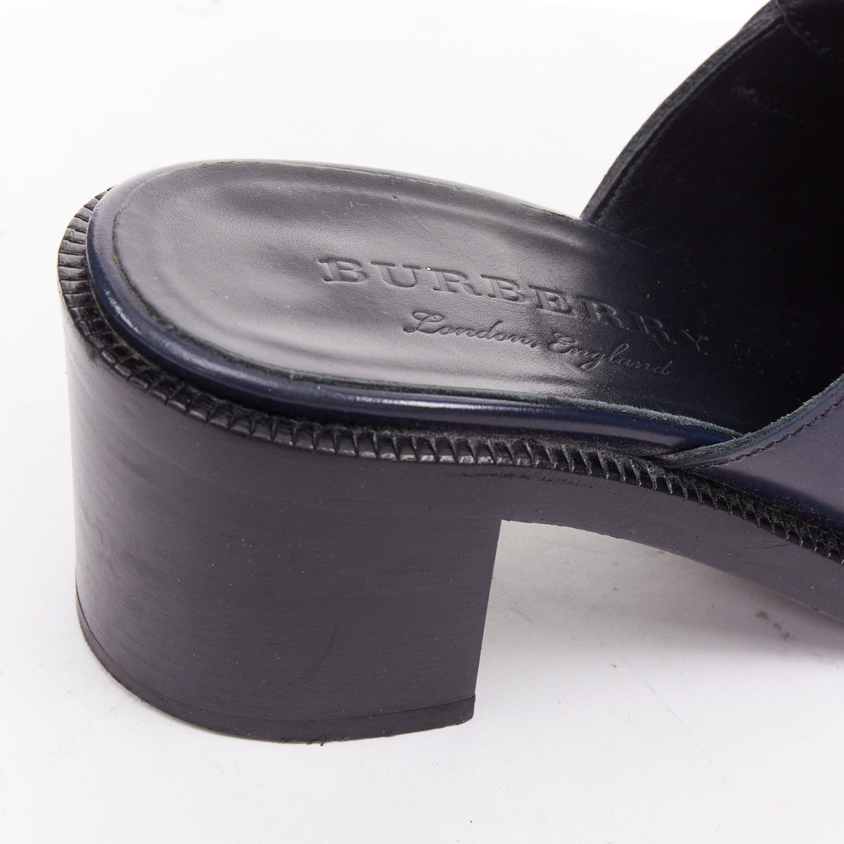Women's Burberry Fringed Brogues Mules