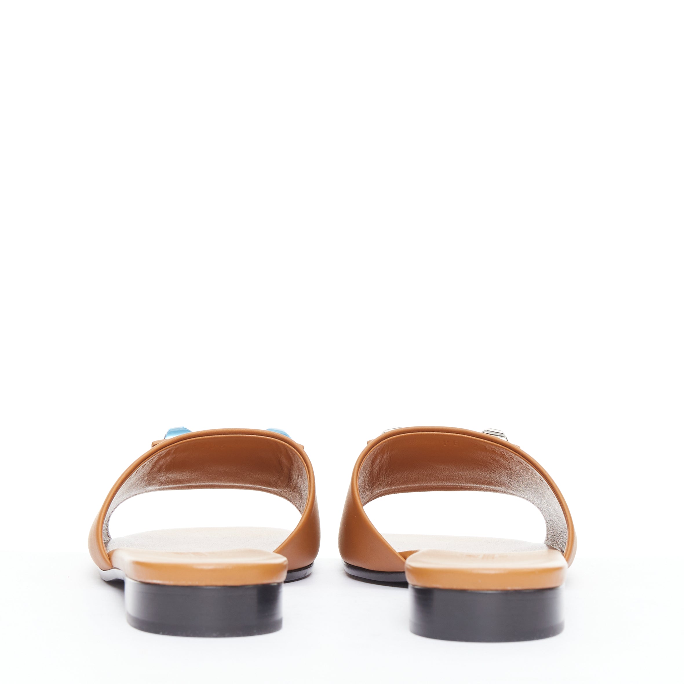 Women's Hermes Leather Flat Sandal