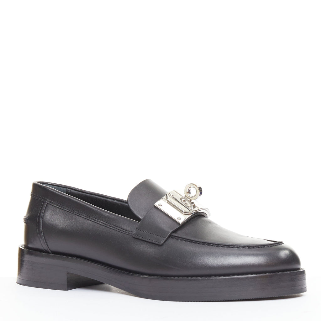Women's Hermes 2023 Calfskin Kelly Buckle Shoes