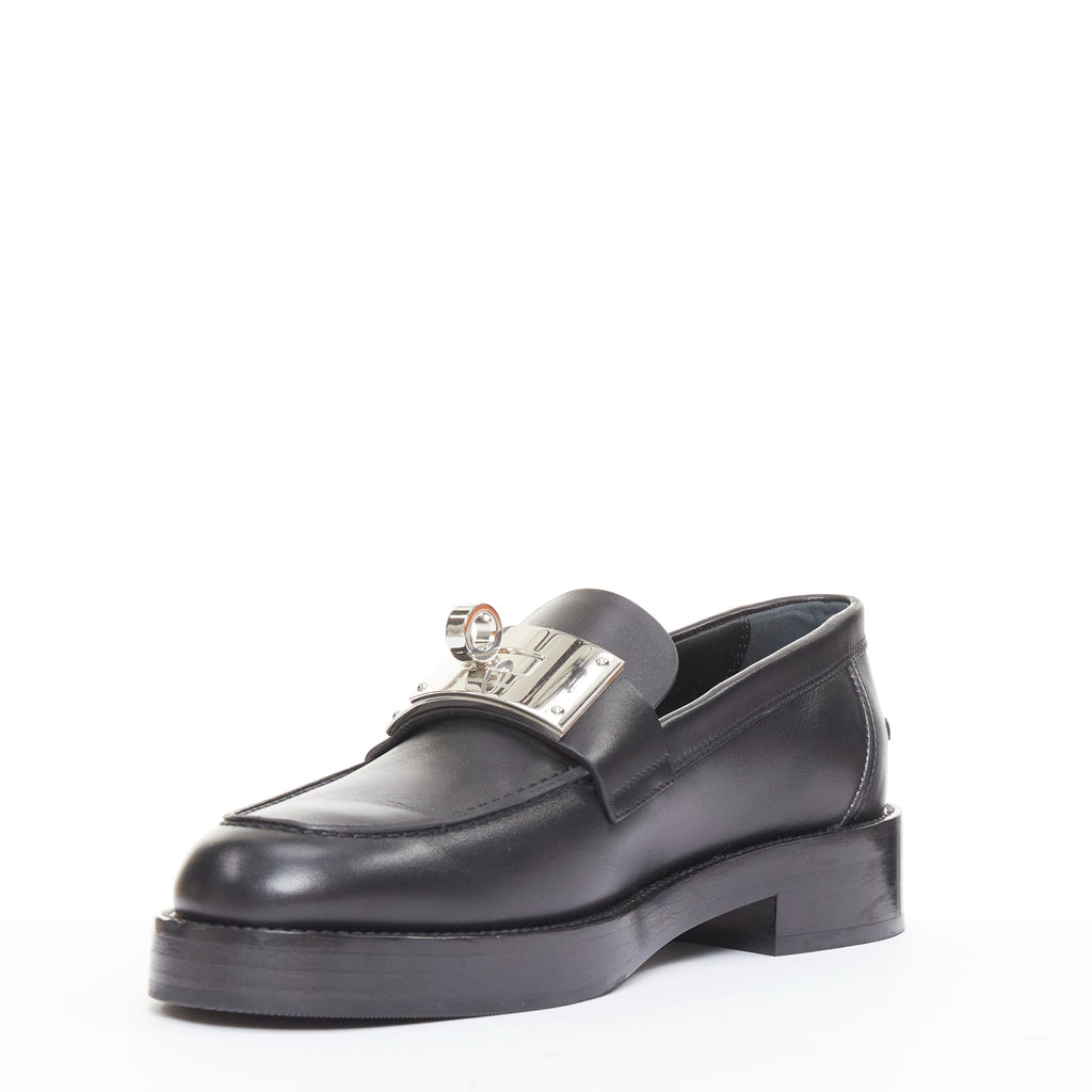Women's Hermes 2023 Calfskin Kelly Buckle Shoes