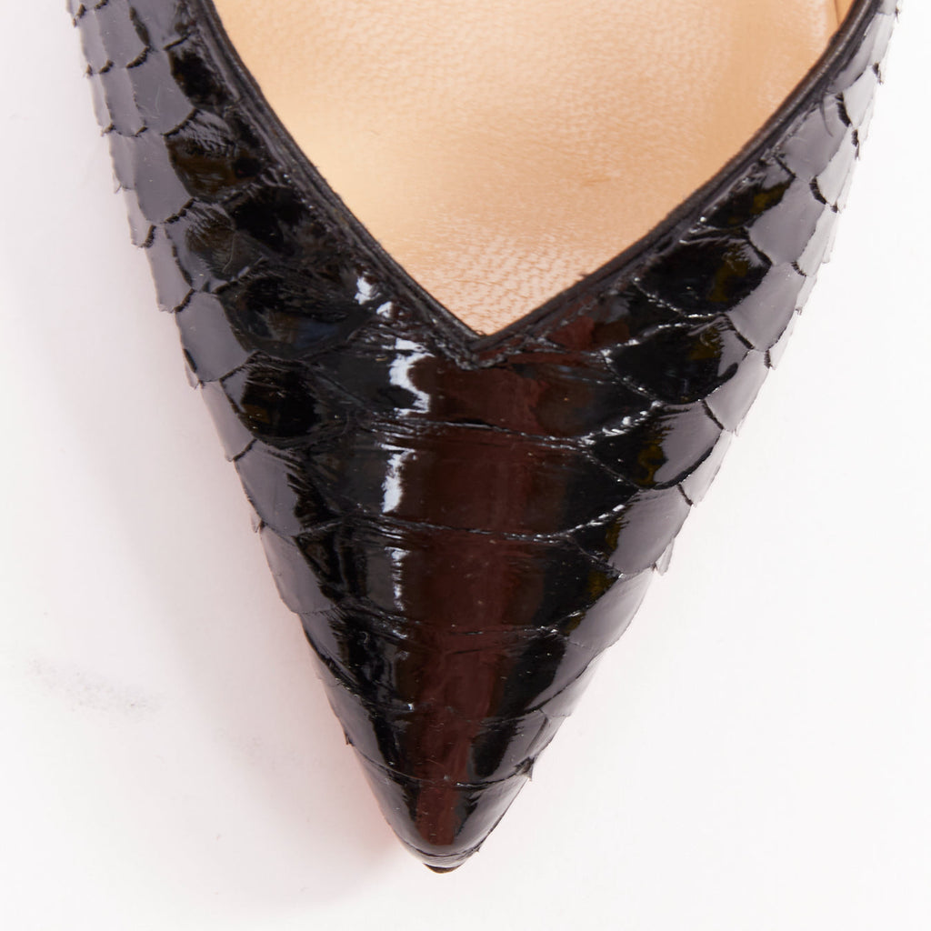 Women's Christian Louboutin T-Strap Pumps