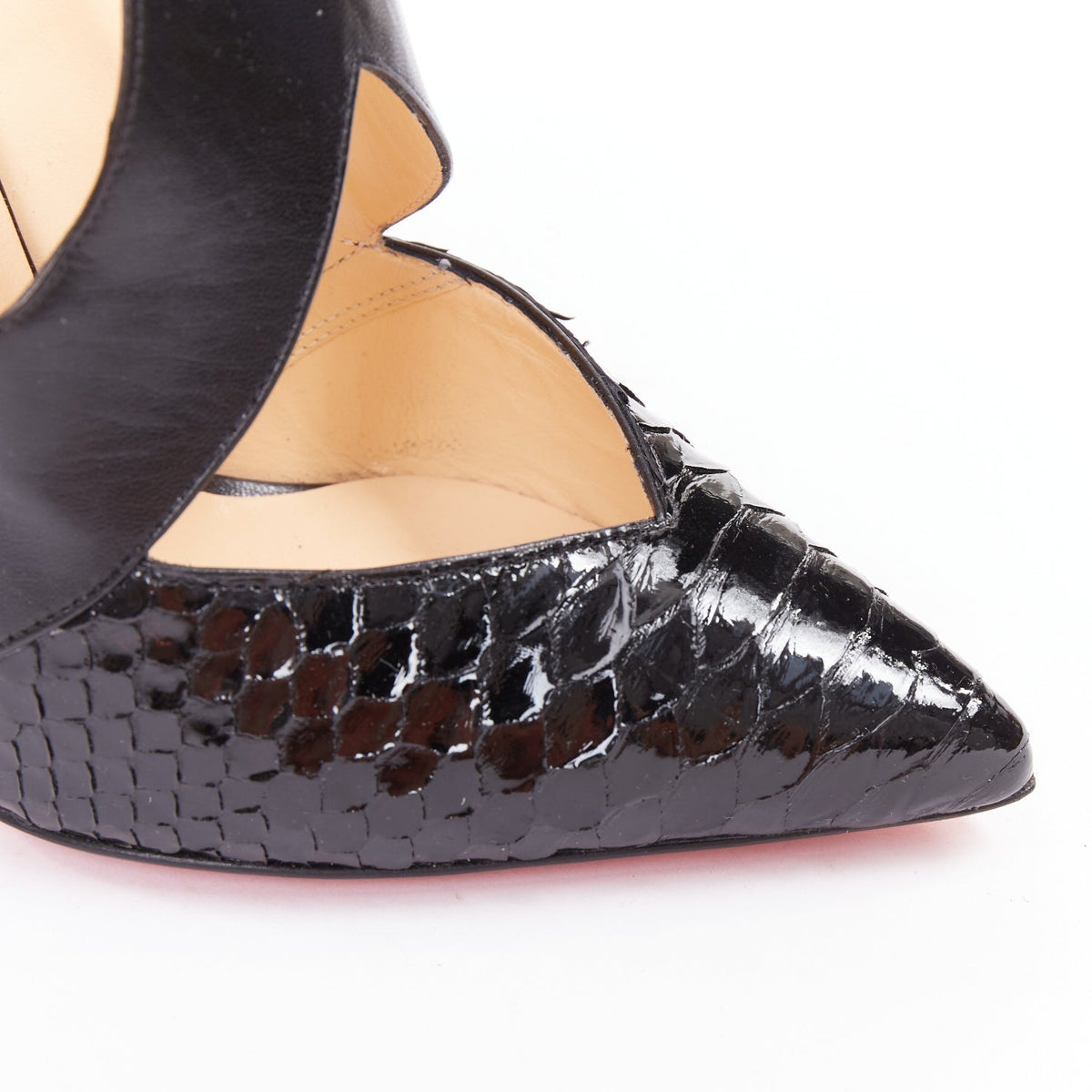Women's Christian Louboutin T-Strap Pumps