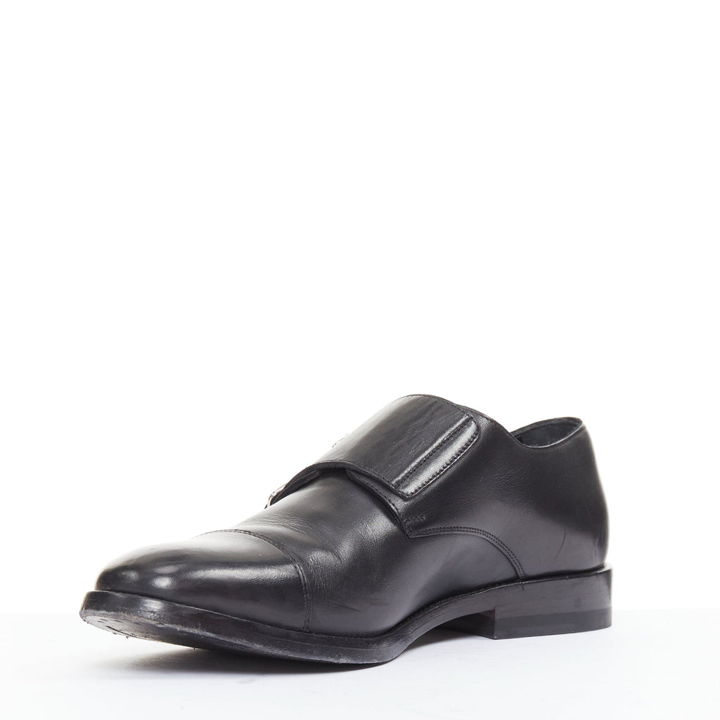 Women's Saint Laurent Leather Double Monk Strap Shoes