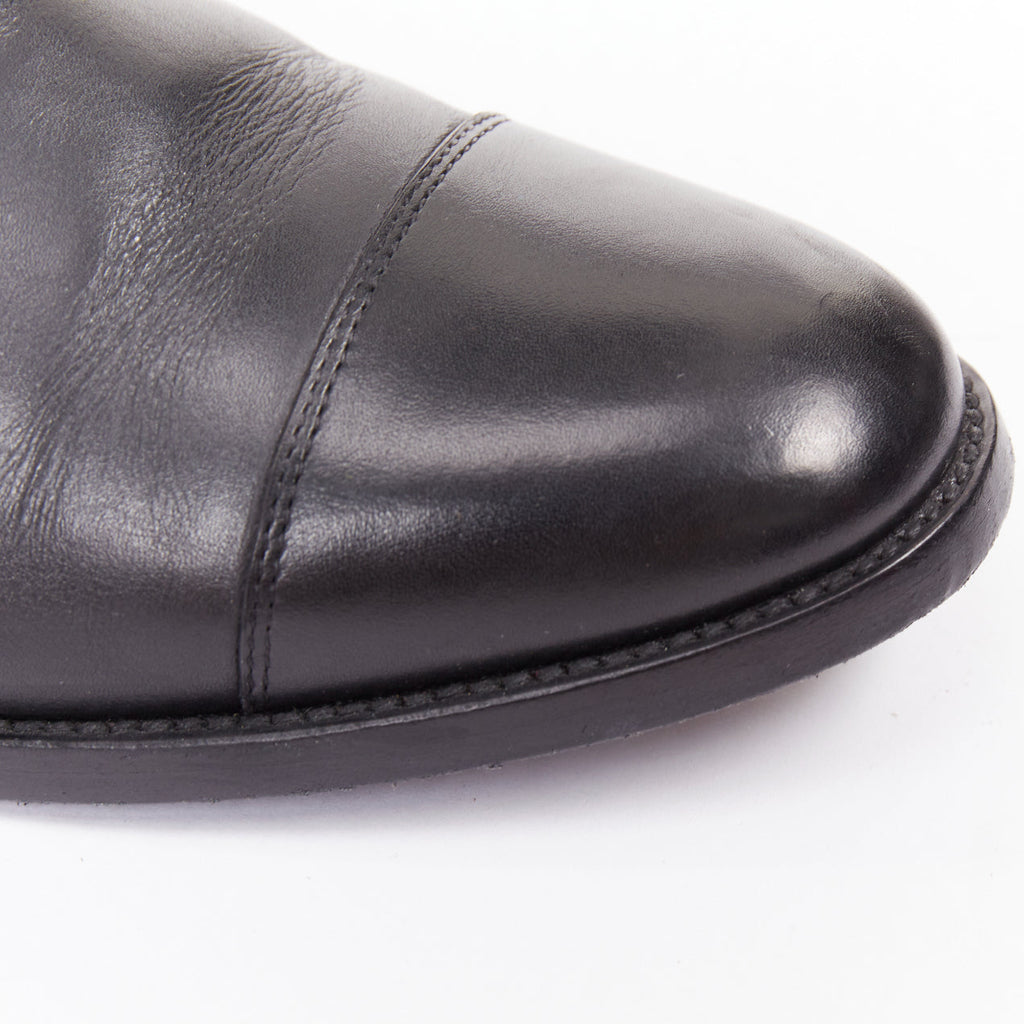 Women's Saint Laurent Leather Double Monk Strap Shoes