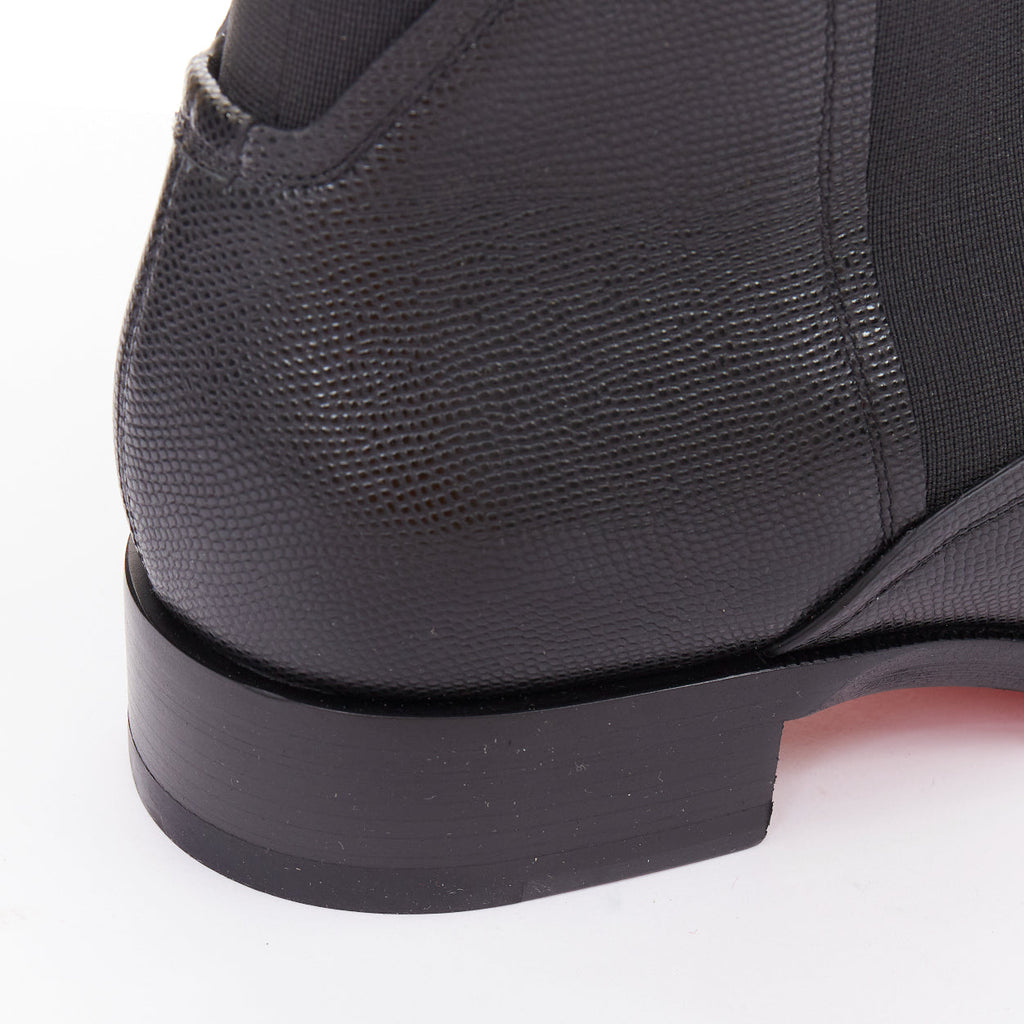 Men's Christian Louboutin Leather Chelsea Boot