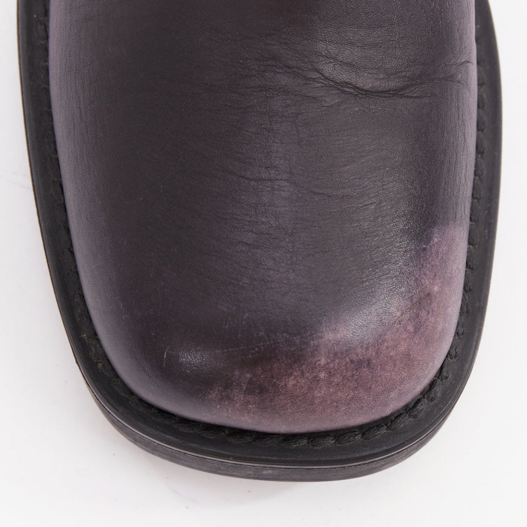 Women's Miu Miu 2025 Distressed Leather Boots