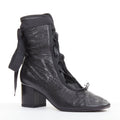 Women's Valentino 2016 Runway Crinkled Leather Ribbon