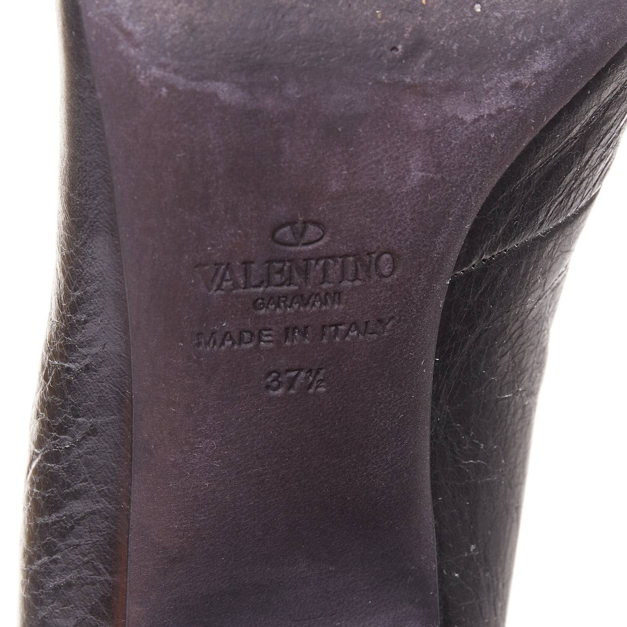 Women's Valentino 2016 Runway Crinkled Leather Ribbon