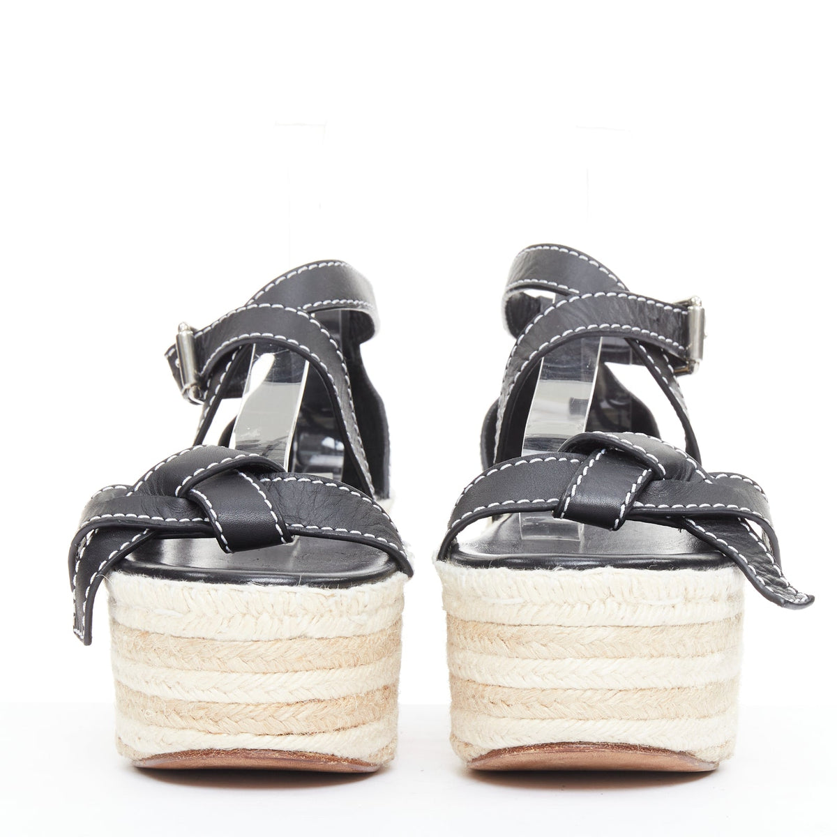 Women's Loewe Gate Espadrille Wedge Sandal
