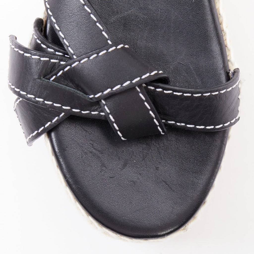 Women's Loewe Gate Espadrille Wedge Sandal