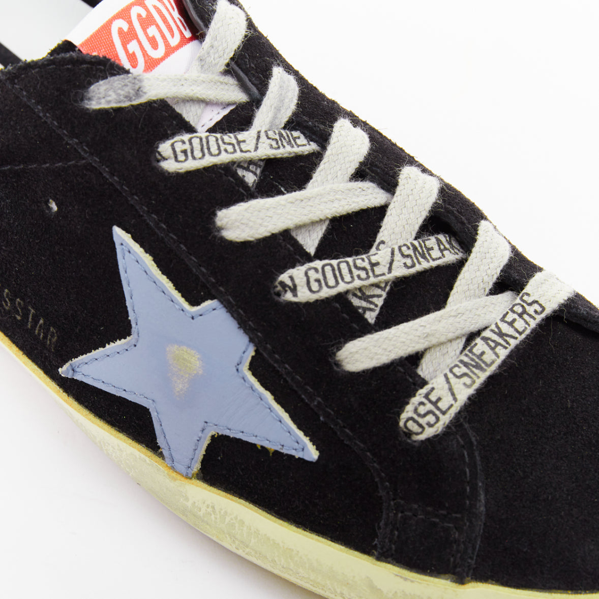 Women's Golden Goose Suede Distressed Sneakers