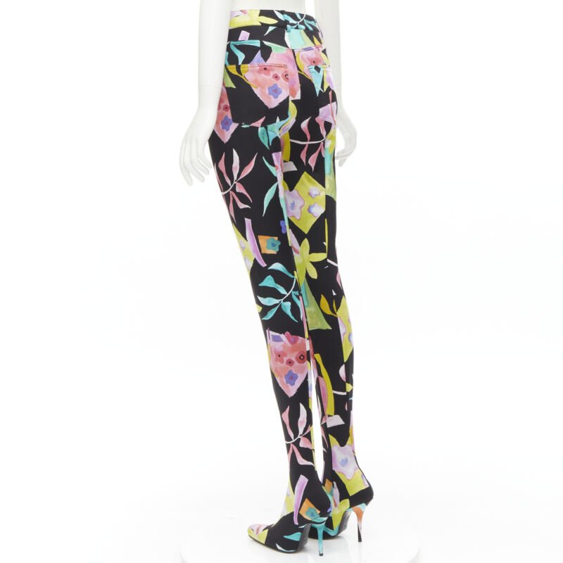 Women's Balenciaga Pantashoe Heel Boots Pants