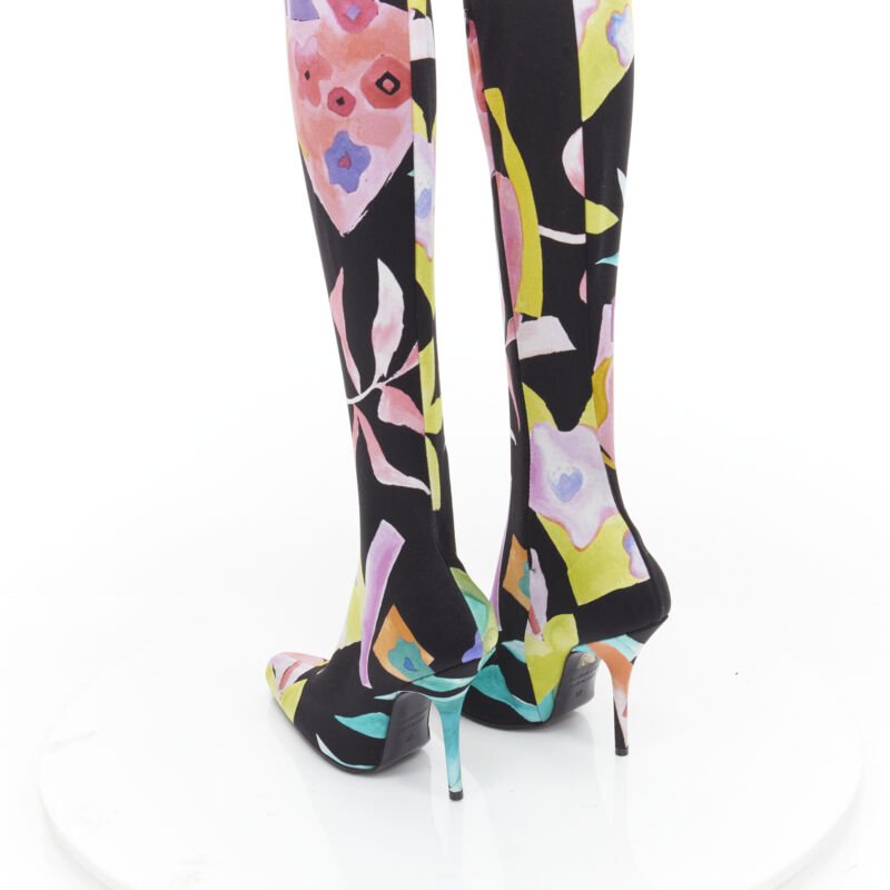 Women's Balenciaga Pantashoe Heel Boots Pants