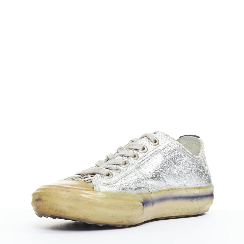 Women's Golden Goose Suede Calf Hair Sneakers