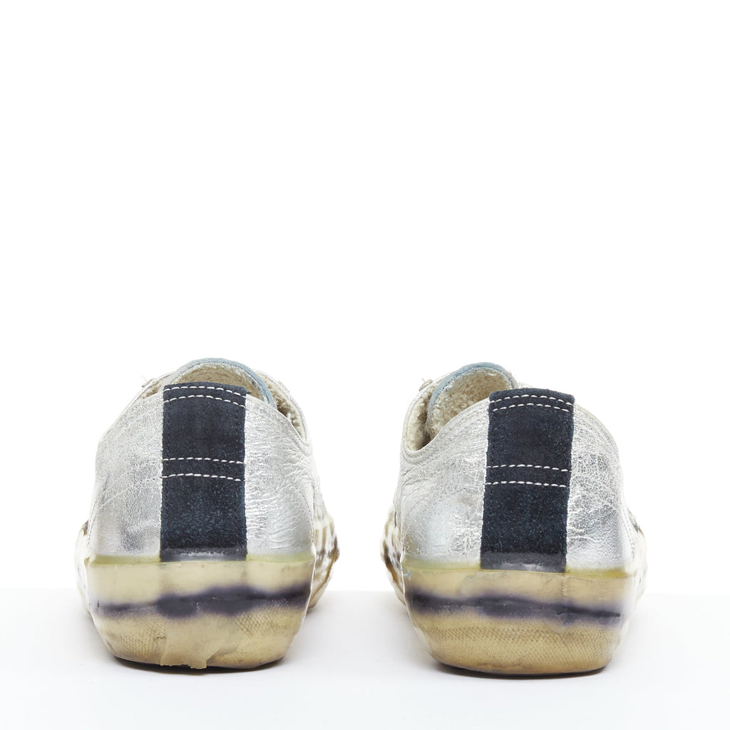 Women's Golden Goose Suede Calf Hair Sneakers