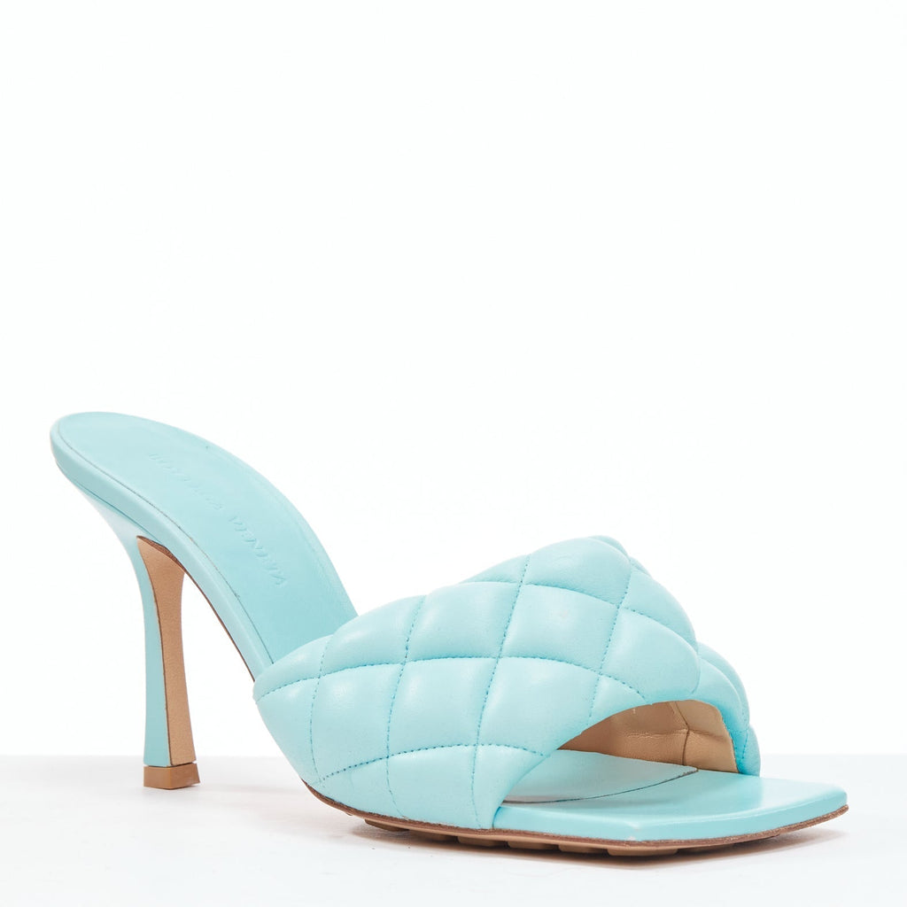 Women's Bottega Veneta Leather Mule Sandals