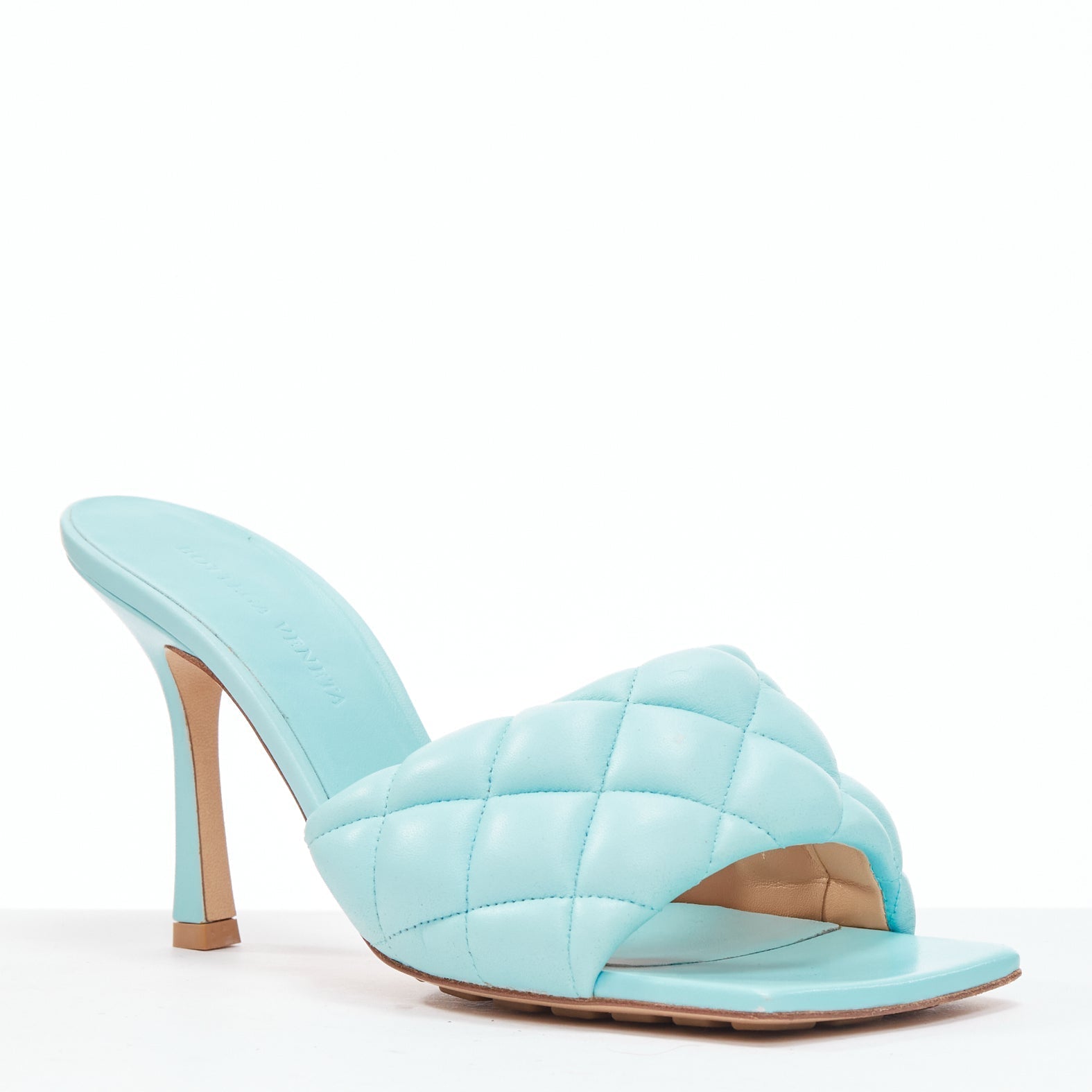 Women's Bottega Veneta Leather Mule Sandals