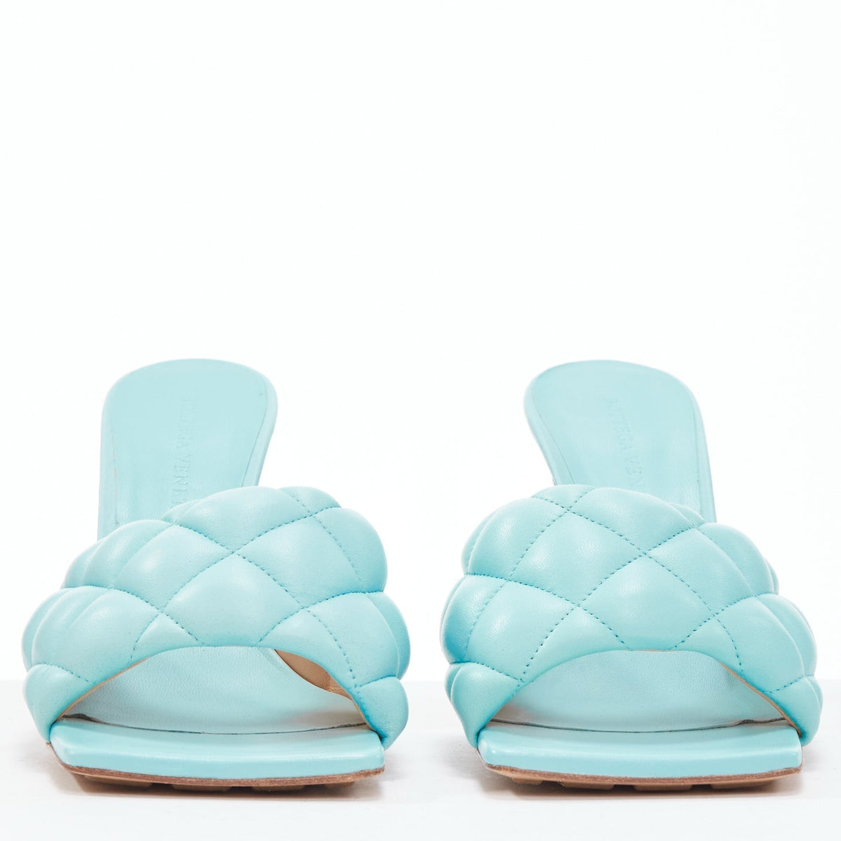 Women's Bottega Veneta Leather Mule Sandals