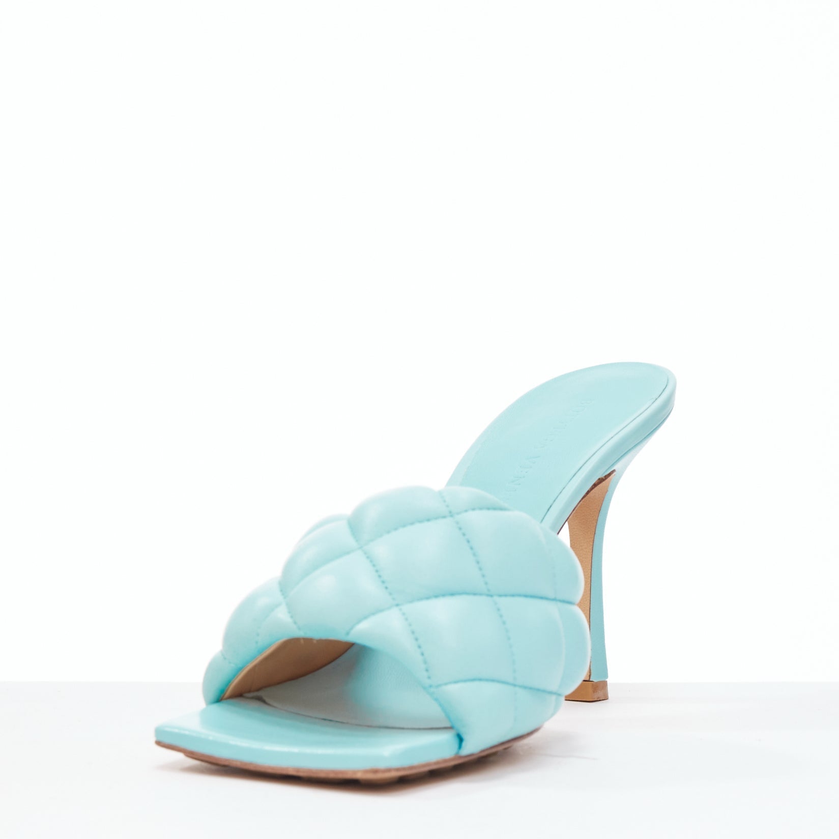 Women's Bottega Veneta Leather Mule Sandals