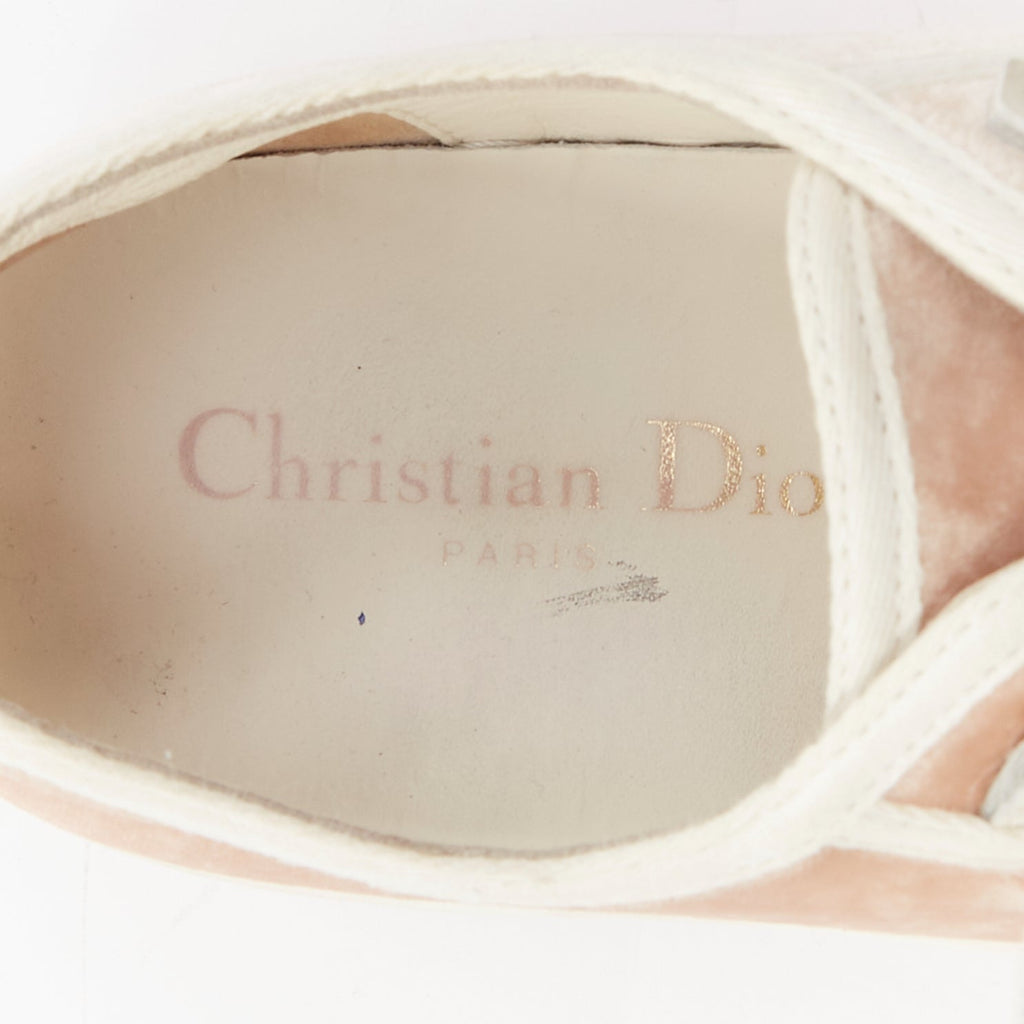Women's Christian Dior WalknDior Velvet Sneakers