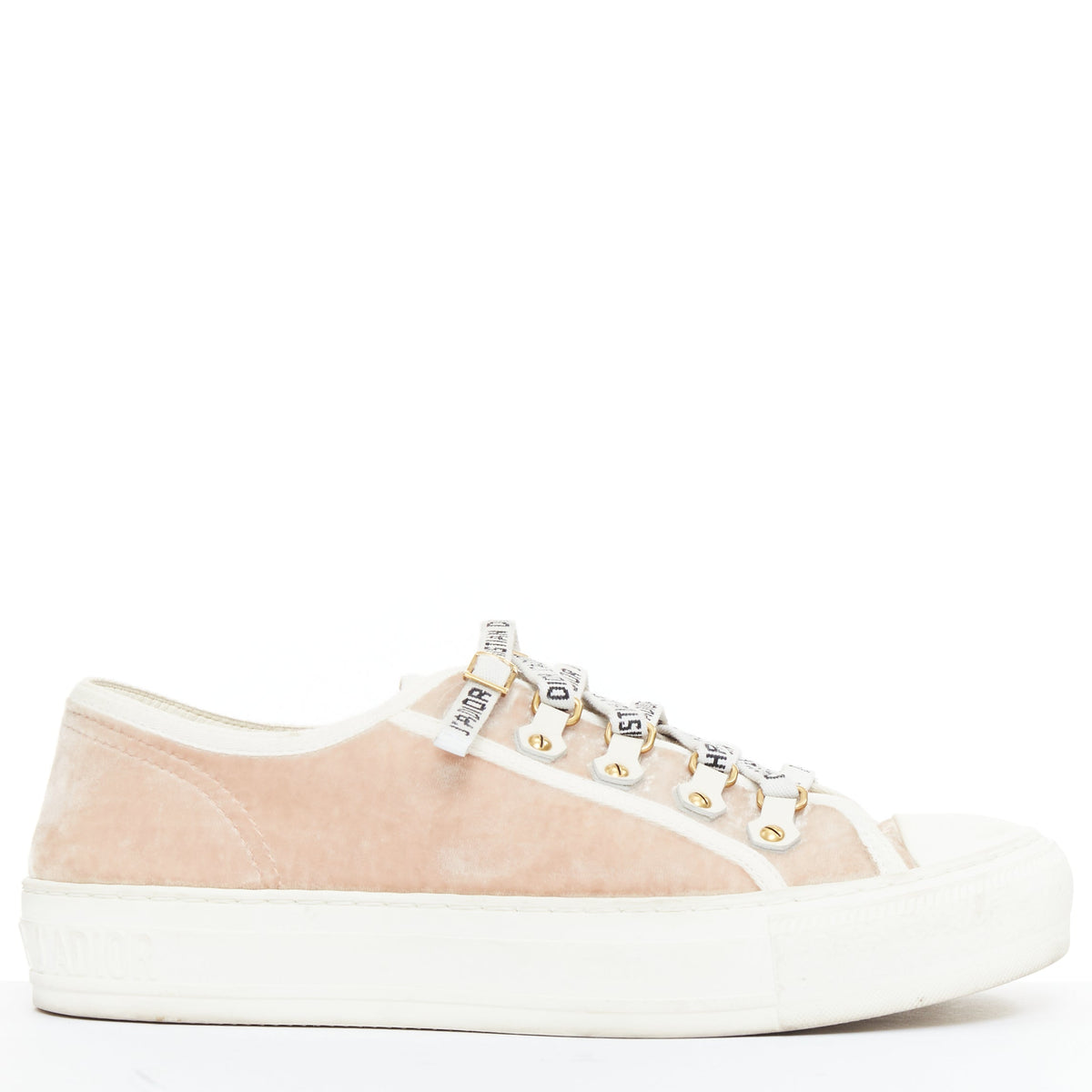 Women's Christian Dior WalknDior Velvet Sneakers